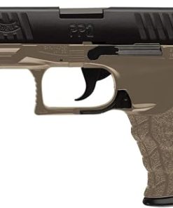 Walther ppq Spring Airsoft Pistol, Dark Earth Brown(Airsoft Gun)