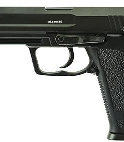 HK Heckler & Koch USP CO2 Powered 6mm BB Pistol Airsoft Gun, Blowback Action, Black