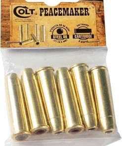 Umarex Colt Peacemaker Revolver Single Action Army Six-Shooter .177 Caliber Air Pistol, Spare BB Capsules, Gold (6 Pack) 2