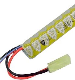 Elite Force Airsoft Battery for 6mm BB Electric Airsoft Guns, 11.1V Lipo 900 mAh, Stick - Tamiya
