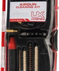 Umarex .177 and .22 Caliber Air Gun Cleaning Kit - Includes Cleaning Rod, Brushes, Mops, Jags, Pads, Driver Set and Thread Adapter