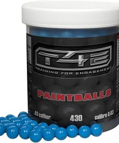 Umarex T4E Premium .43 Caliber Paintballs, Blue, 430 Count