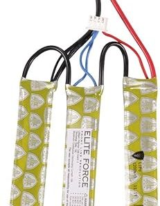 Elite Force Airsoft Battery for 6mm BB Electric Airsoft Guns, 11.1V Lipo 1200 mAh, Tri-Panel - Tamiya