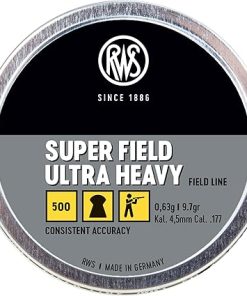 Umarex RWS Superfield Ultra Heavy 9.7-Grain Domed .177 Caliber Pellet Gun Pellets