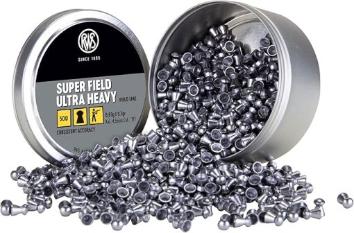 Umarex RWS Superfield Ultra Heavy 9.7-Grain Domed .177 Caliber Pellet Gun Pellets - Image 2