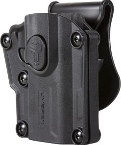 Umarex Multi-Fit Concealed Carry IWB Paddle Gun Holster for Pistols and Handguns, Level 1, Black
