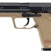 Elite Force HK Heckler & Koch USP CO2 Powered 6mm BB Pistol Airsoft Gun, Standard Action, Dark Earth Brown
