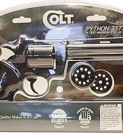 Umarex Colt 6″ Python .357 Caliber Steel BB C02 Air Pistol, Powdered Black 2