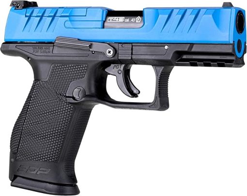 T4E Walther PDP Compact .43 Caliber Training Pistol Paintball Gun Marker, Blue - Image 2